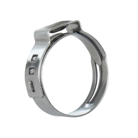 Heavy Duty Stainless Steel 304 Hose Clamps Set 70 Pieces In Seven Sizes Ranging From 5.8 To 18.5 Millimeters Single Ear Clamp