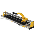 24 Inch Manual Tile Cutter With Tungsten Carbide Scoring Wheel, smooth ball bearing scoring, side arm extensions visible.