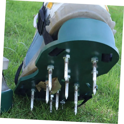 20 Piece Lawn Aerator Shoes Spikes Replacement Metal Pegs For Garden Soil Aeration And Lawn Care Tools Durable Aerator Shoe Spikes
