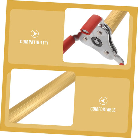 Full Size Heavy Duty Aluminum Claw Attachment For Snagging Ceiling Smoke Alarms Quick Up Top Extractor Hardware Smooth Operator Safety Inspection Gear compatibility and comfort features close-up