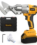 Top Rated Cordless Brushless Metal Shears Compatible With Dewalt 20v Max Power Tools Battery Only, showing tin snips and accessories.