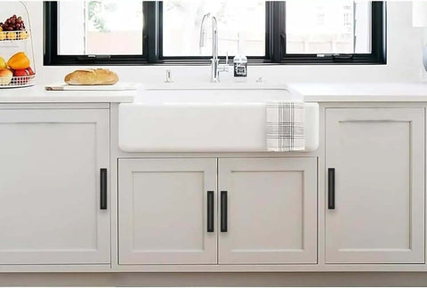 Rock Solid Matte Black Cabinet Pulls With Backplate And Base Plate 3 Inch Center Heavy Duty Drawer Handles For Quick Cabinet Refit No Sweat Installation 5 Pack on kitchen cabinets.