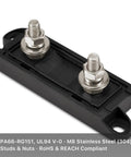 Beefed Up ANM Fuse Holder With 300A Fuse For High Power Inverters And Energy Storage Distribution Blocks Mega Upgrade Over ANL