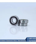 Top Grade Mr105 3NC Hybrid Ceramic Bearings For Industrial Motors And Spindles Featuring Abrasive Resistant Si3N4 Balls.