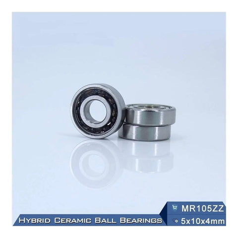 Top Grade Mr105 3NC Hybrid Ceramic Bearings For Industrial Motors And Spindles Featuring Abrasive Resistant Si3N4 Balls.