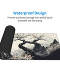 Ultra Smooth Large Mouse Pad Desk Mat for Gaming and Work, XL Extended Keyboard Mat With Non Slip Rubber Base, 31.5 by 11.8 Inches