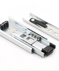 Two Pack Small Drawer Slides 4In 6In 8In Steel Ball Bearing Cabinet Rails With Removable Rails For Mini Drawers Smooth Glide Hardware