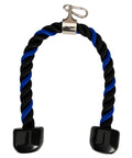 Top Shelf 27 Inch Tricep Rope Cable Attachments Heavy Duty Braided Nylon Pulley System Gear For Home Gym Strength Training.