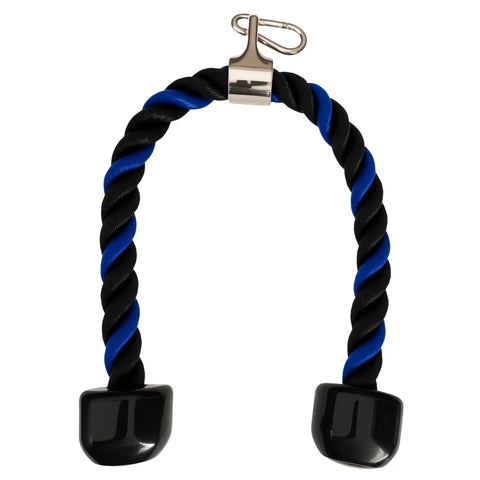 Top Shelf 27 Inch Tricep Rope Cable Attachments Heavy Duty Braided Nylon Pulley System Gear For Home Gym Strength Training.