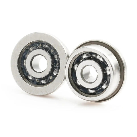 High Quality F623RS Flange Ball Bearings ABEC 7 Precision 3 X 10 X 4 Mm Best For XY Axis 3D Printers 10 Pcs Pack For Solid Reliability High Speed Smooth Ops Keep Your Rig Fresh Whenever You Build More Stuff Ready To Rock Solid All Day Long. Two F623RS flange ball bearings, steel, 3x10x4 mm, with RS seal
