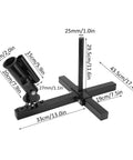 Versatile Barbell Attachment For Deadlifts Squats And Rows Row Attachment Holder For Core Strength Training with dimensions