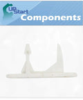 Washer Door Latch And Door Striker Replacement Kit For FFFW5000QW0 Front Load Washer, white plastic latch and striker