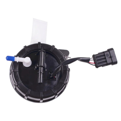 Beefed Up Fuel Pump Assembly For RZR UTVs Including XP And Turbo Series, top view showing connections and integrated module