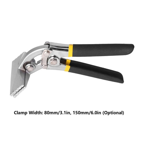 Sheet Metal Bender And Hand Seamer Pliers Alloy Steel, 80mm Bent Type, heavy-duty tool for ductwork and roofing