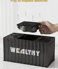 Smart Container Coin Bank Piggy Bank With LCD Display, Automatic Coin Counter And Manual Counting, battery replacement
