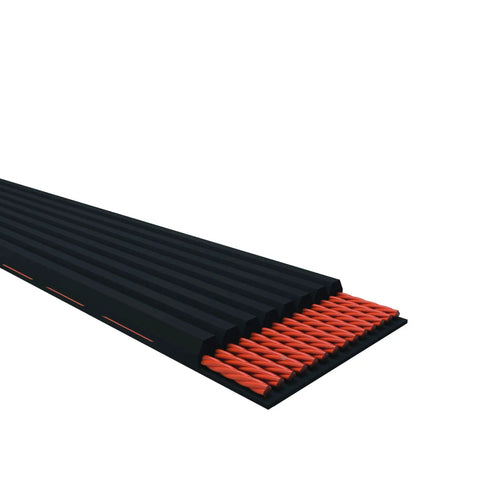 4PK0870 Metric Standard Replacement Belt 34.75 Inch Long 0.57 Inch Wide 4 Rib Poly K Drive Belt For Compatible Machinery