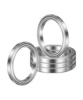5 Pack 6810ZZ Deep Groove Ball Bearings 50 x 65 x 7mm Chrome Steel Double Shield ABEC 5 For Electric Motors Home Appliances