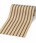 Top Tier Self Adhesive Peel And Stick Wallpaper Wood Grain Decal Golden Autumn Oak Removable Wall Covering rolled out on a flat surface.