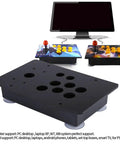 Dope Acrylic Panel And Case DIY Kit For Arcade Joystick And Game Cabinet Replacement Set Compatible With PC And Android Devices