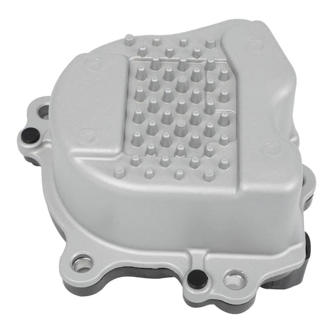 Bolt On Electric Water Pump Fits Toyota Camry 2012 2017 Avalon And Lexus Es300h Oem 161A0 39025 close-up top view showing silver finish and design.