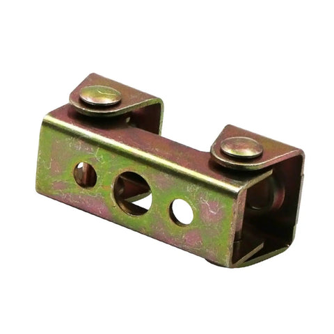 Pack Of 4 Adjustable V Type Magnetic Welding Clamps For Metal Work And Craft Projects Featuring Sturdy Stainless Steel Build With Secure Strong Grip Holders For All Your Hype DIY Jobs Today, showing a decorative metal clamp.