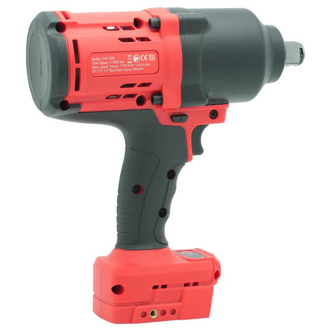Cordless 3/4-Inch Impact Wrench, Brushless, 4-Mode Speed, Heavy-Duty Torque for Trucks and Heavy Equipment, Tool Only, Side View