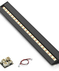BIQU Panda Lux LED Light Strip Upgrade Kit For Bambu Lab P1S P1P X1C X1E 5V 0.3A, strip with connectors and magnetic base