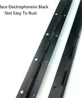 Top Tier Heavy Duty Stainless Steel Piano Hinge Full Length Continuous Design For Furniture Cabinet And Wardrobe Doors with black finish