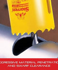 Bi-Metal Deep Cut Hole Saw With Arbor for beastly fast cuts in metal, steel, wood, teeth cutting metal pipe