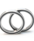 Heavy Duty 6709 And 6710-2RS Deep Groove Ball Bearing With Thin Wall Design For High Speed Industrial Machinery And Smooth Rolling Performance That Lasts, two sealed bearings with rubber seals.