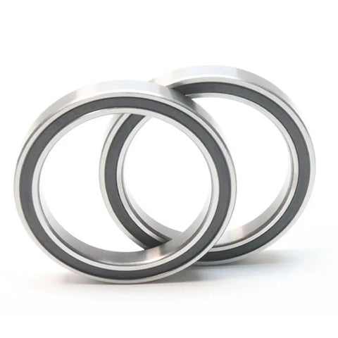 Heavy Duty 6709 And 6710-2RS Deep Groove Ball Bearing With Thin Wall Design For High Speed Industrial Machinery And Smooth Rolling Performance That Lasts, two sealed bearings with rubber seals.