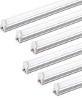 LED Shop Light 2Ft 6500K Super Bright White, ETL Listed 6 Pack, Utility Ceiling and Under Cabinet Lighting, side view