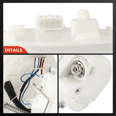 Close-up of Electric Fuel Pump Module With Sending Unit For Chevrolet Camaro 2010 Through 2015 V6 3 6L Gas Right Side