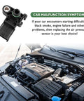 Map Sensor Replacement That Fits OEM 55573248 12591290 12644228 SU9491 2133842 Bolt On For Chevy Impala Silverado GMC Canyon Sierra Buick Lacrosse And Keeps Your Ride Running Right Car Accessories, black plastic