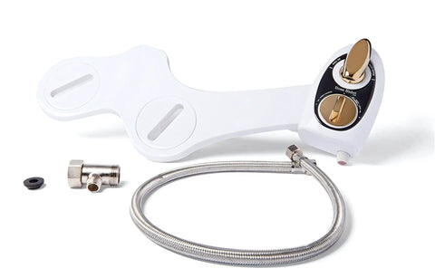 Non Electric Bidet Attachment For Your Toilet Seat With Water Sprayer No Fuss Quick Clean Saves Toilet Paper And Reduces Waste