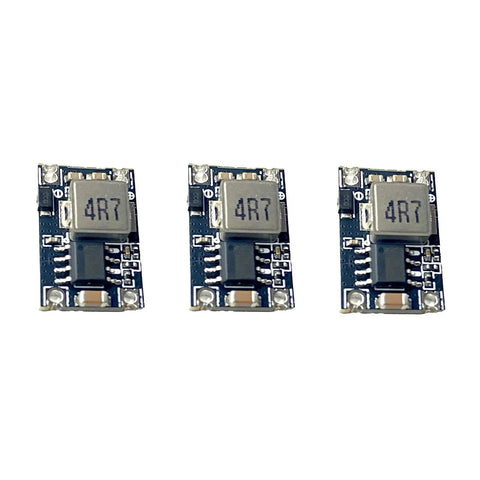 Three 5V 1.8A Buck Converter Module MP1584EN Mini DC-DC Board 5-30V Input To 5V Output For Drones Arduino Robotics Projects