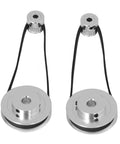 Badass Aluminum Timing Pulley Set And Grippy Rubber Belt For 3D Printers Smooth Transmission with 20 and 60 tooth pulleys.