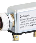 Dump Body Up Indicator And Buzzer Light For Trucks And Equipment, 12V 0.2A LED Alarm With 70 dB Buzzer, Red Lens, Screw Terminal