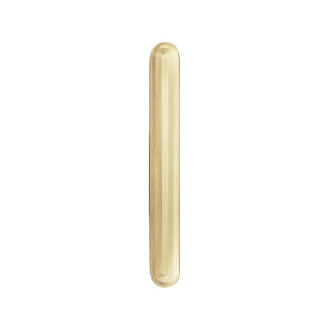 Golden Champagne Cabinet Pull Concentric Modern Style Five And One Sixteenth Inch Center To Center sleek golden finish