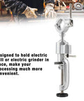 Angle Grinder Stand Universal Bench Grinder Holder With Vise Clamp Table Mount Bracket, aluminum alloy, for power tools, DIY use