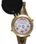 Three Quarter Inch Water Meter Lead Free Brass NSF Certified Multi Jet Gallons Horizontal Installation Easy Install