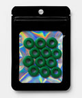 Green Surcingle Replacement Rubber Rings for Horse Blankets, Durable No Slip Fastening to Prevent Slips, in holographic packaging
