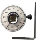 Torque Wrench With 360 Degree Rotation And Half Inch Drive Torque Angle Gauge Rotation Meter Tool Workhorse Pro Grade Precision Two Position Arm Easy Zero Built For Torque To Yield Fasteners On Late Model Engines, 1/2in gauge