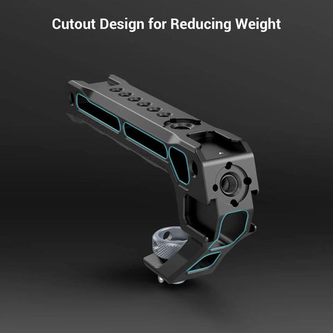 Top Handle With 3 8 16 Locating Pins For ARRI Grip For Camera Cage Universal Video Rig Lightweight Aluminum Cutout Design