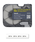 Legit Heavy Duty Heat Shrink Wire Labels With Ribbons For Tough Electrical And Auto Jobs Featuring Sweet 3 To 1 Shrink Ratio and securely marked cable.