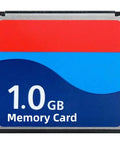Badass 1GB CompactFlash Memory Card With Rugged Industrial Build And Lightning Fast Read Write Speeds For DSLR Cameras And Tech Gear, view showing card size.
