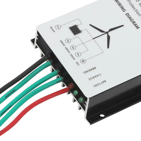 Wiring diagram controller for 12V 100W Portable Wind Turbine Generator With Controller For Home Use Vertical Windmill Style