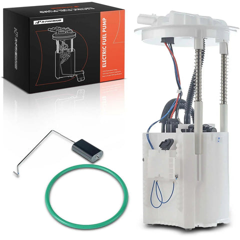Heavy Duty Electric Fuel Pump Module Assembly For Chrysler Aspen And Dodge Durango 2008 To 2009 V6 V8 Models Plug And Go Setup with components.