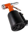 Votoer Air Rivet Gun Hydraulic Pneumatic Riveter Tool Set With One Hand Operation Lightweight Aviation Aluminum Body side view