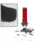 5 Piece Magnetic Field Demonstrator Kit With Iron Filings For Physics Classrooms, iron filings and magnet creating field lines